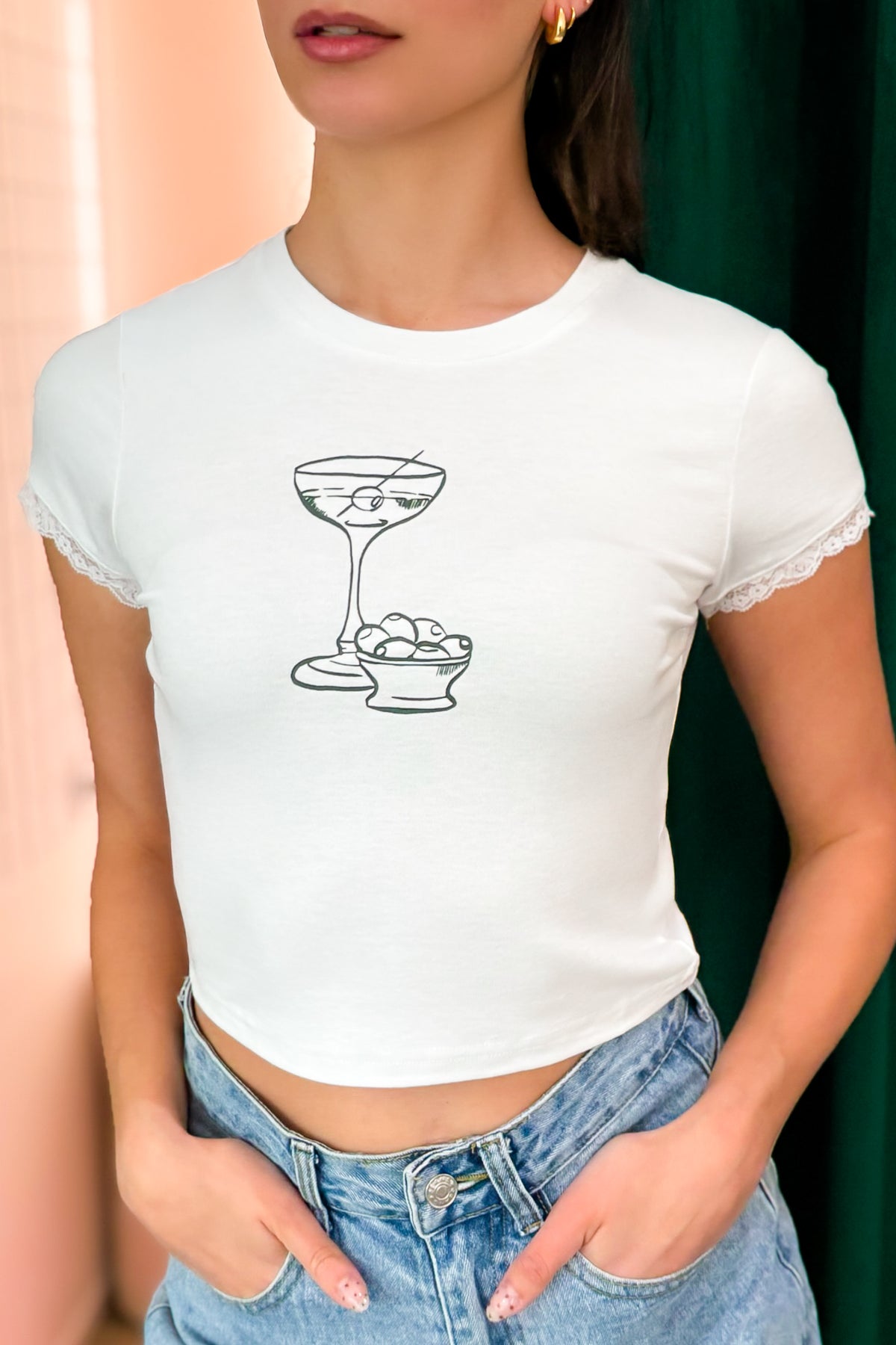 Dirty Martini Baby Tee