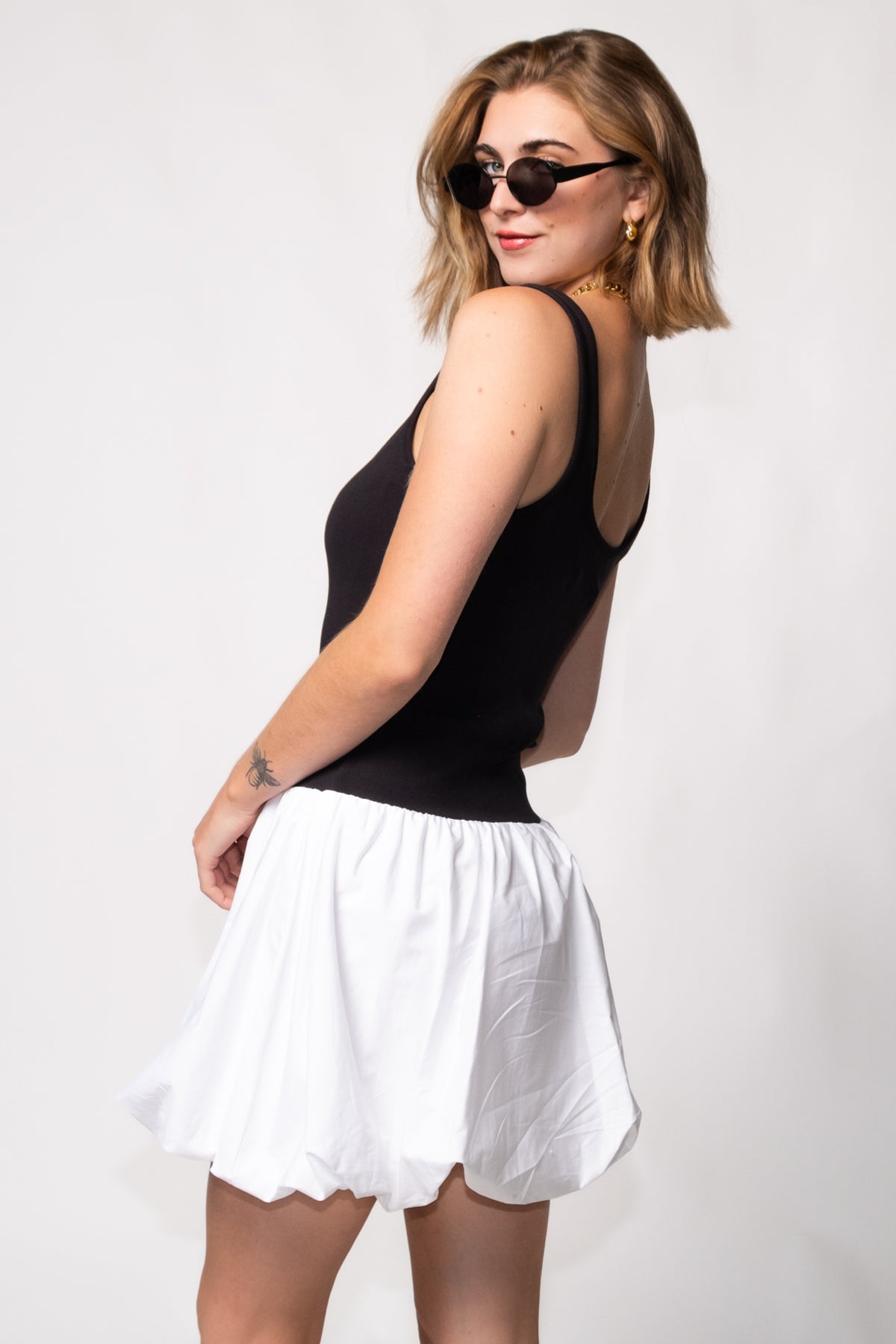 Steve Madden Linnea Bubble Mini Dress