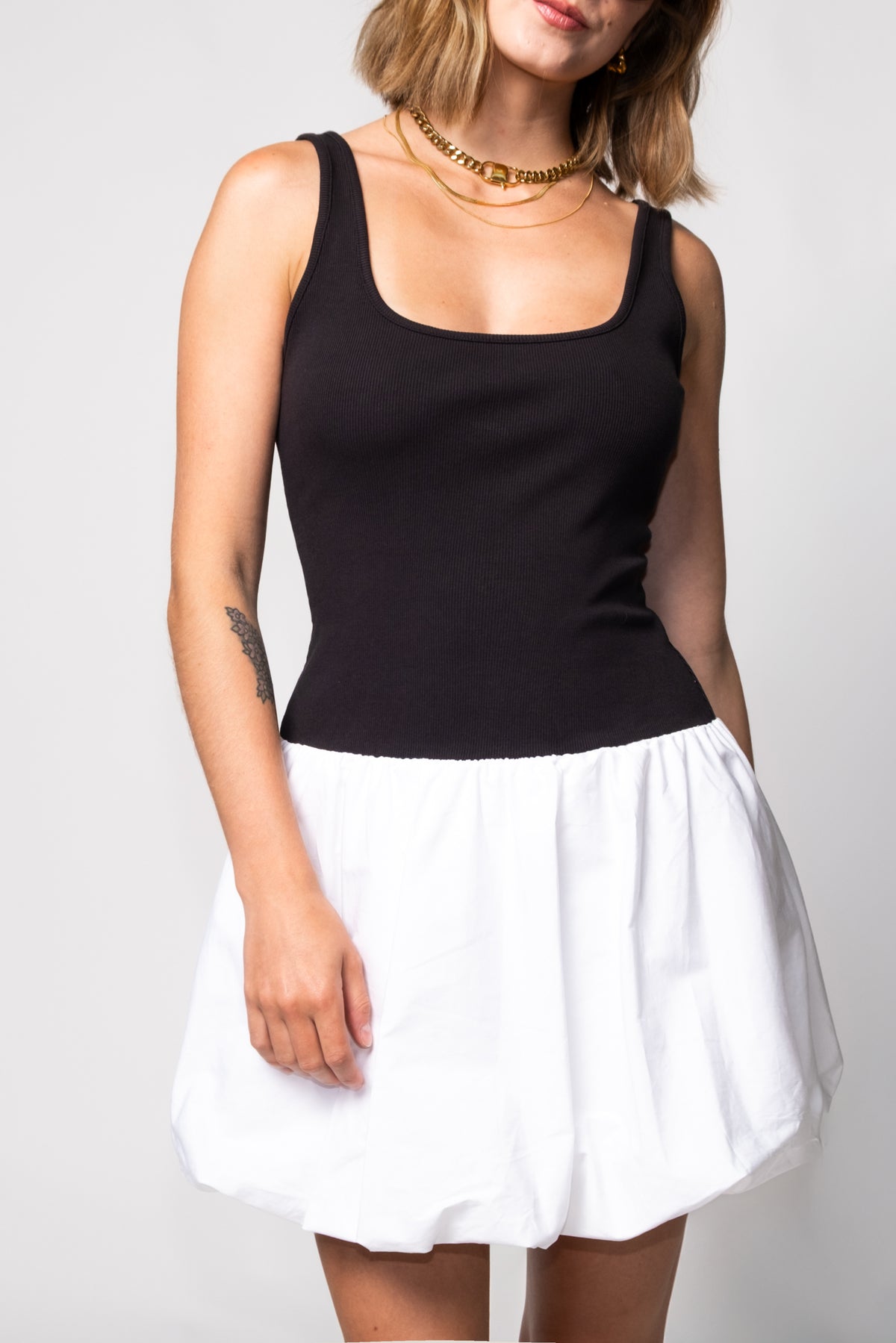 Steve Madden Linnea Bubble Mini Dress