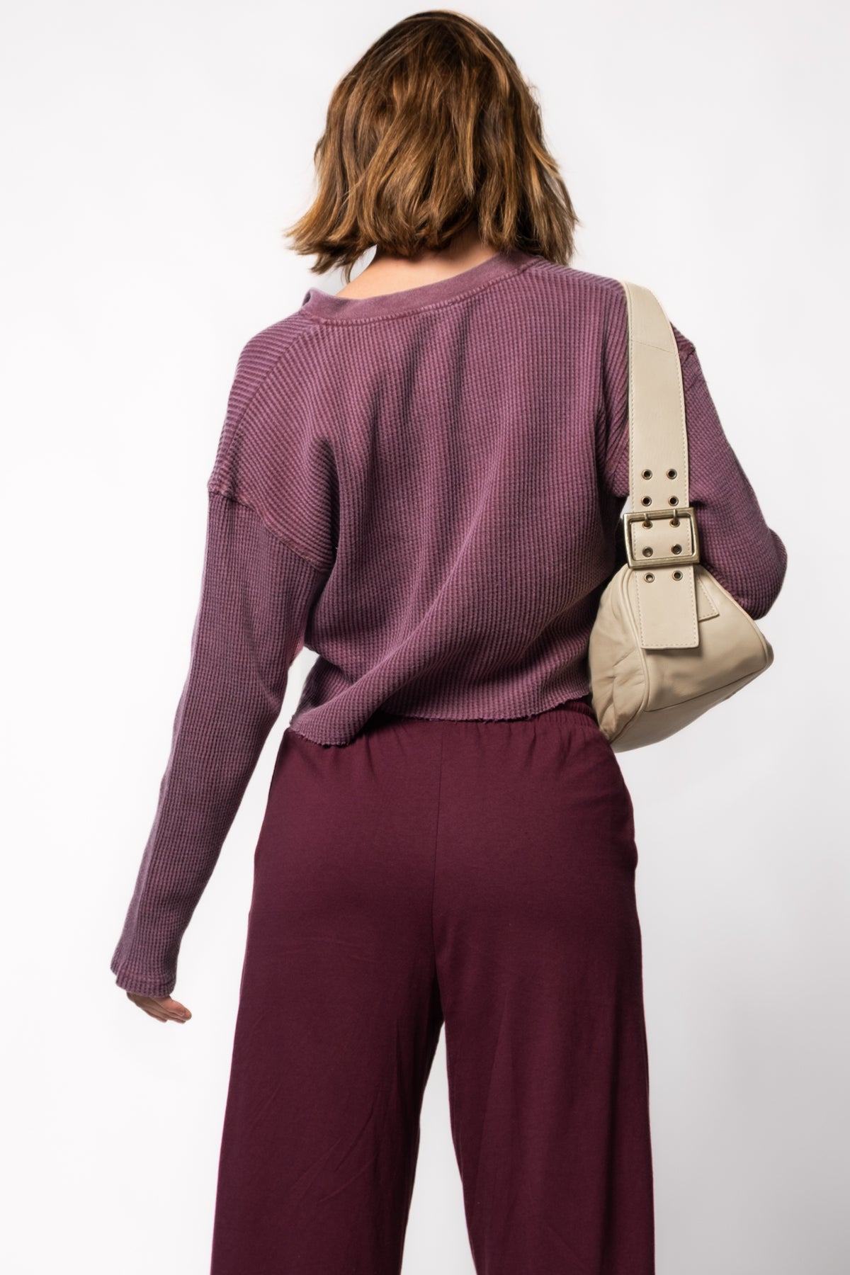 Mila Waffle Knit Cardi