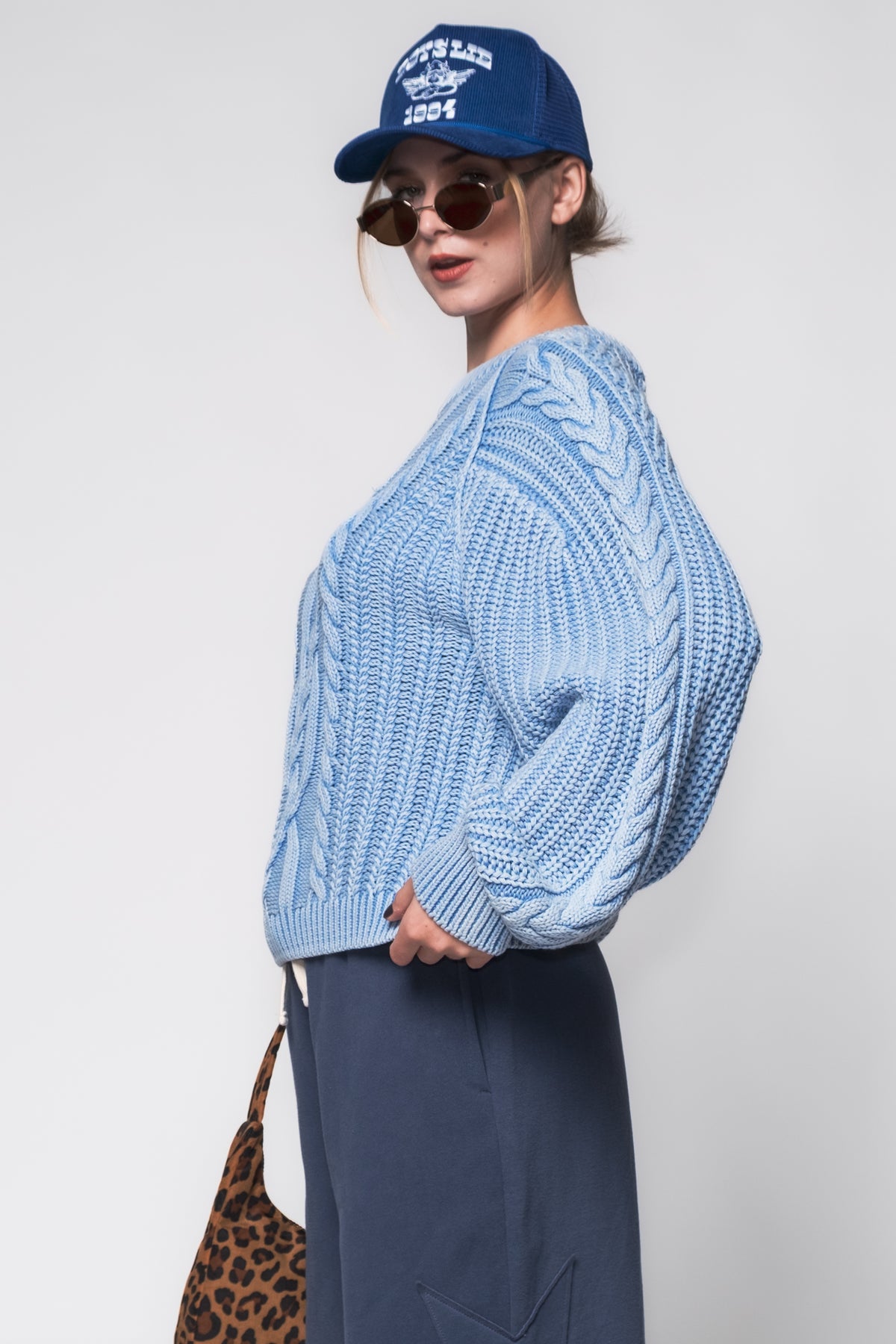 Free People Frankie Cableknit Sweater