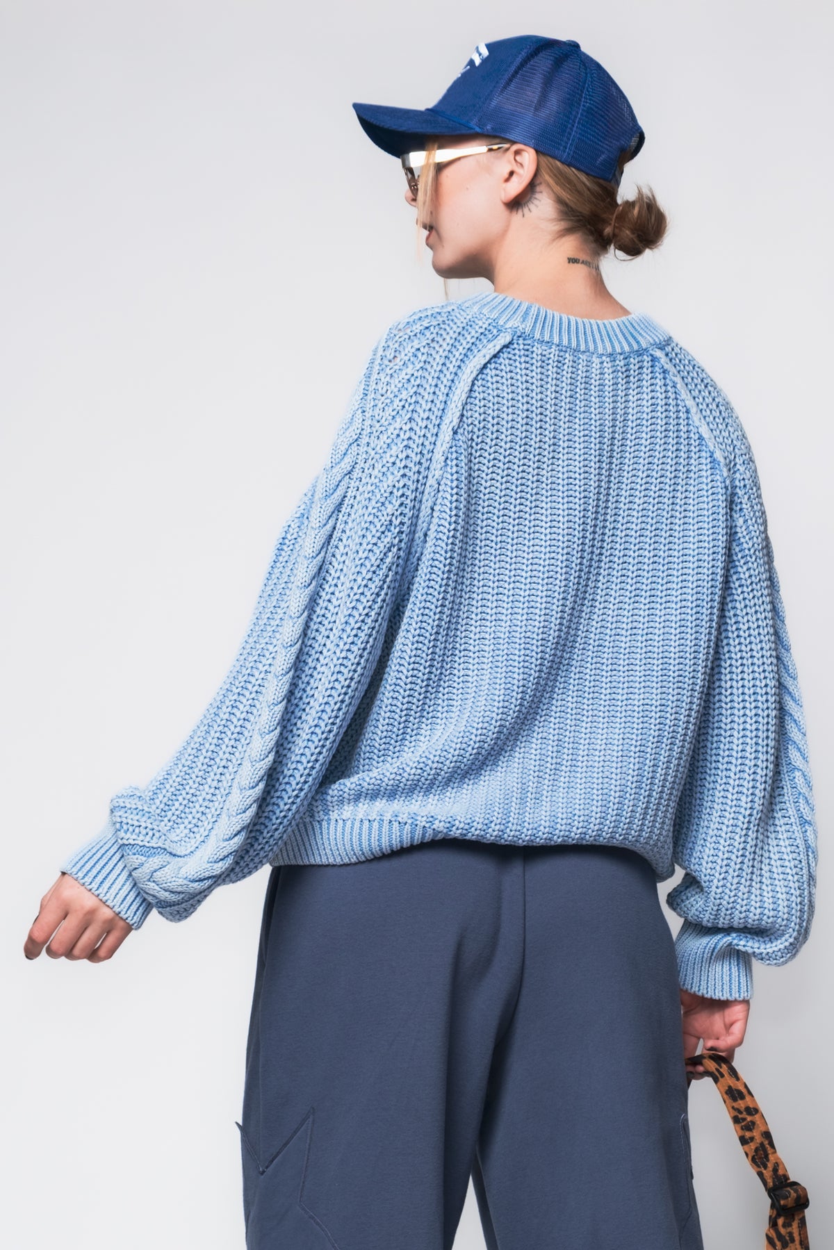 Free People Frankie Cableknit Sweater
