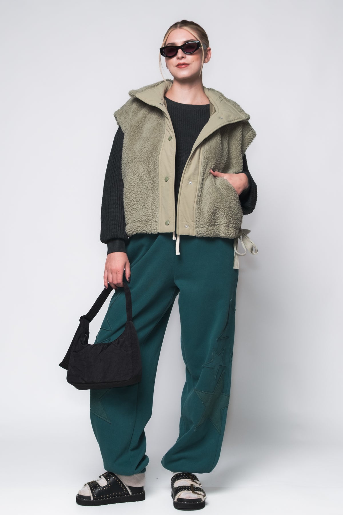 Tied Up Teddy Vest