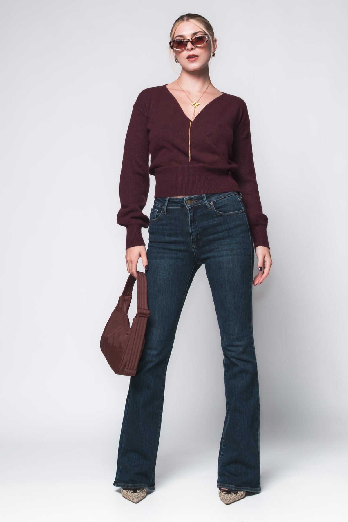 Just Black Lex Skinny Flares