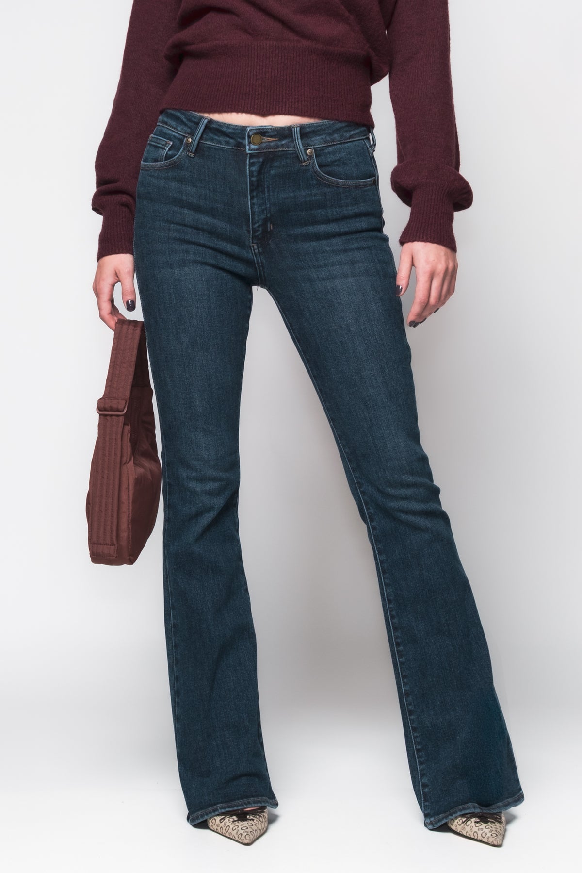 Just Black Lex Skinny Flares