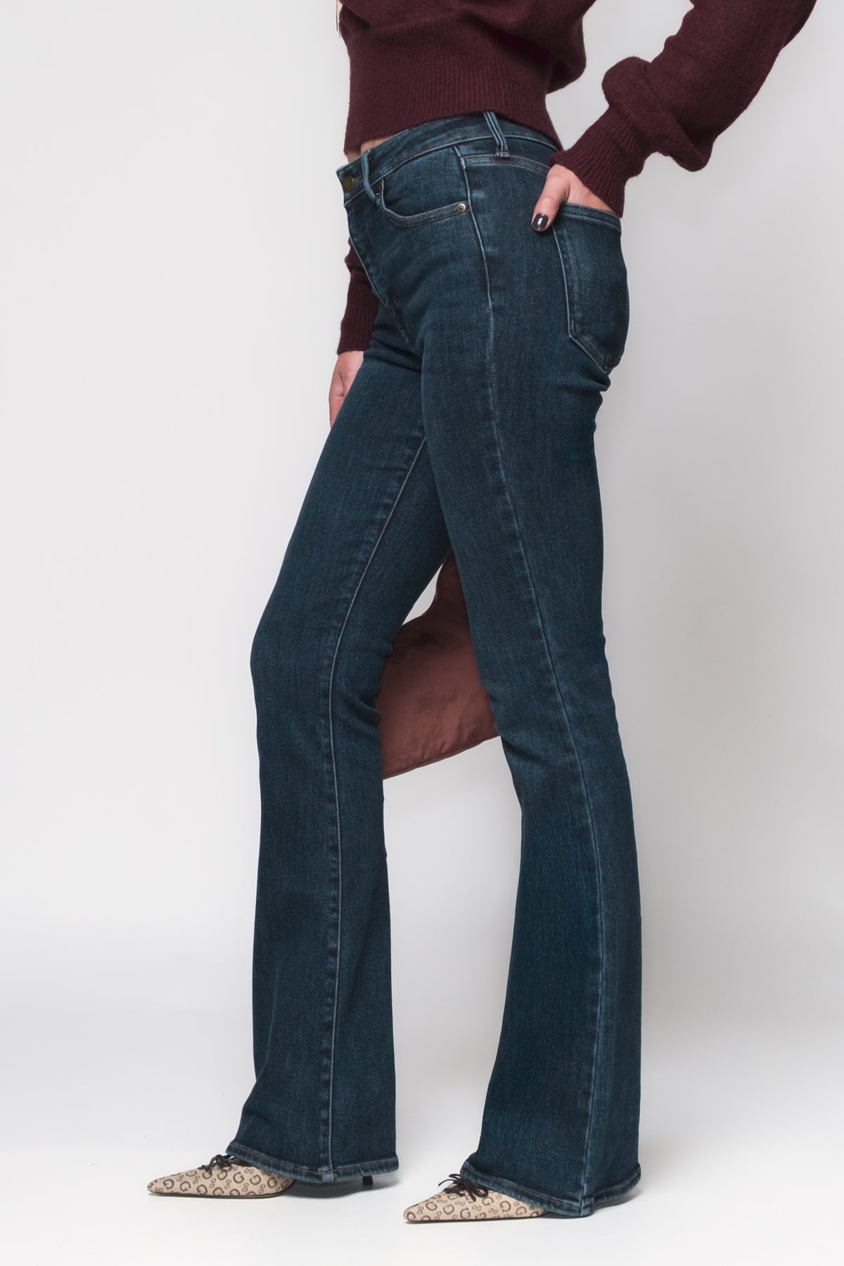Just Black Lex Skinny Flares