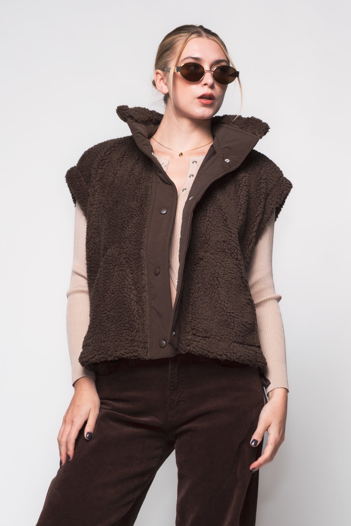Tied Up Teddy Vest
