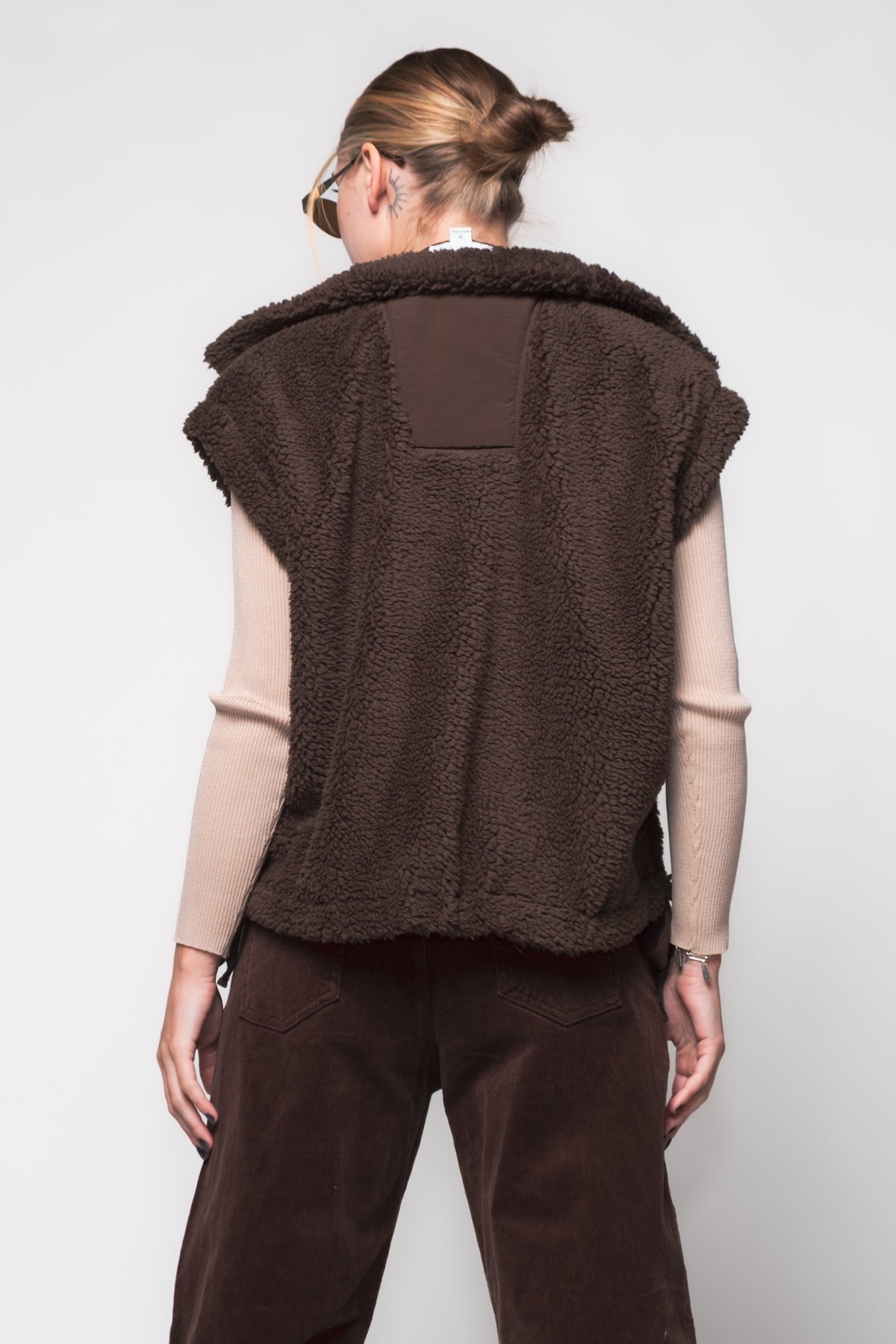 Tied Up Teddy Vest