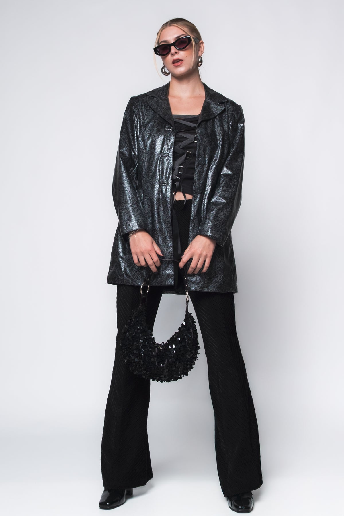 Free People Velvet Penny Pull On Flares
