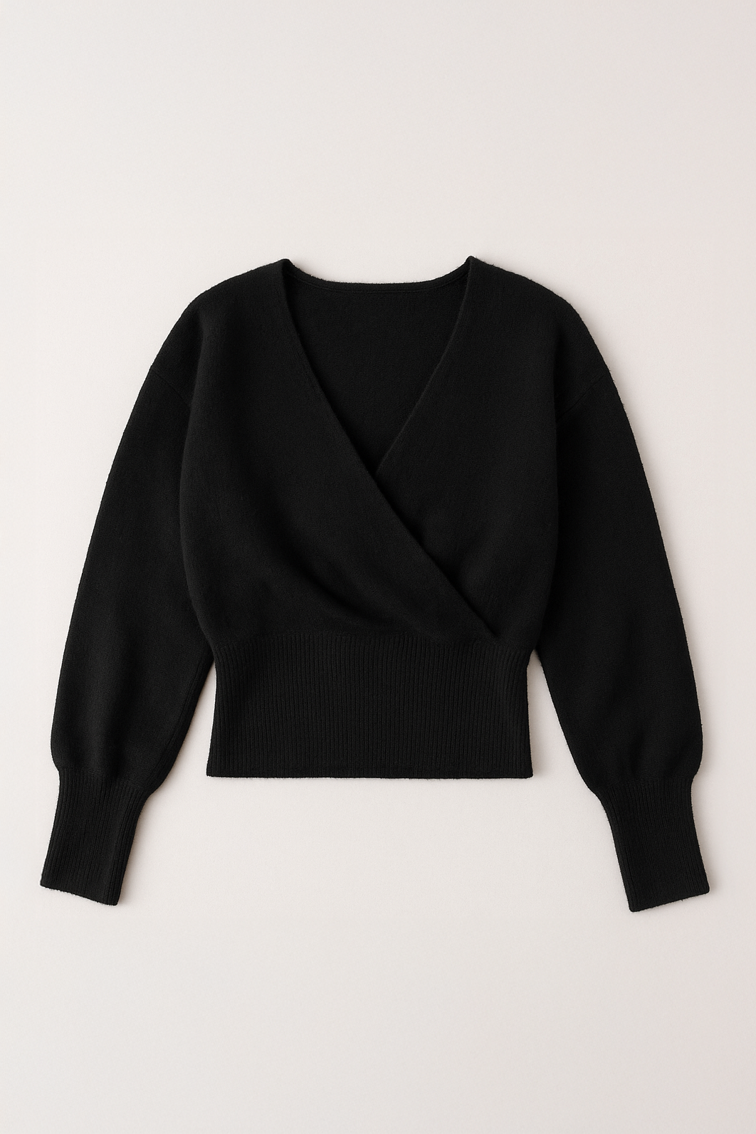 Juliette Wrap Front Sweater
