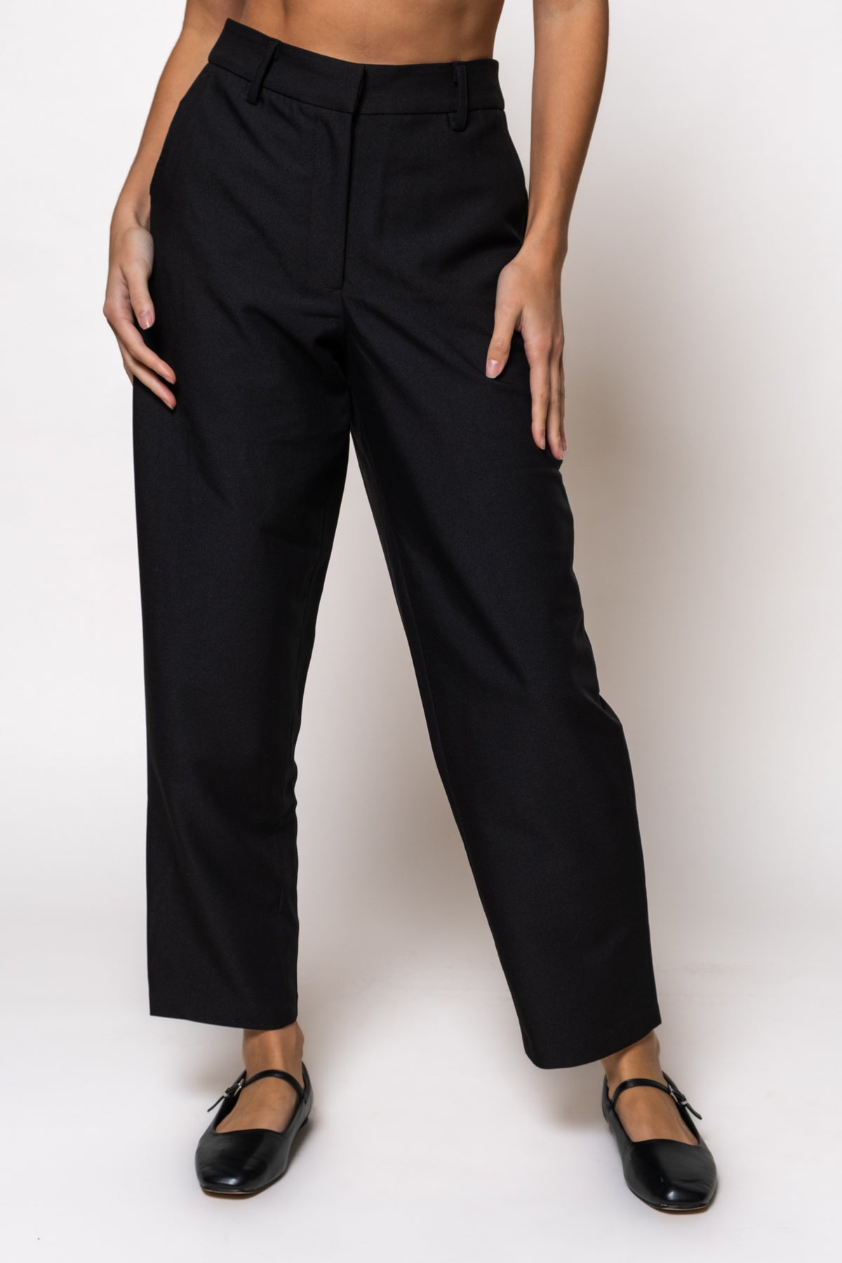 Steve Madden Junia Barrel Leg Trousers