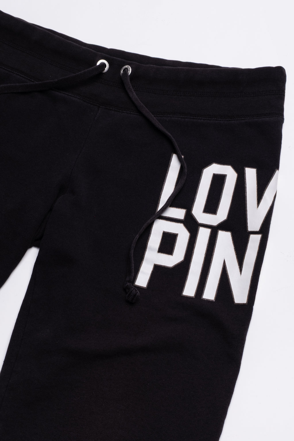 Victoria's Secret Love Pink Low Rise Cropped Sweatpants