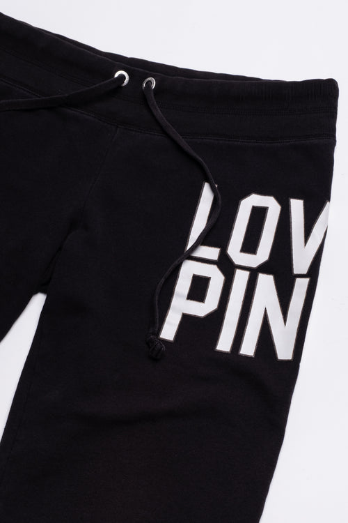 Victoria's Secret Love Pink Low Rise Cropped Sweatpants