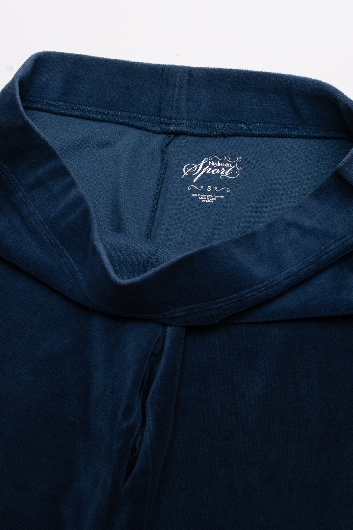 Style & Co Velour Straight-Leg Lounge Pants