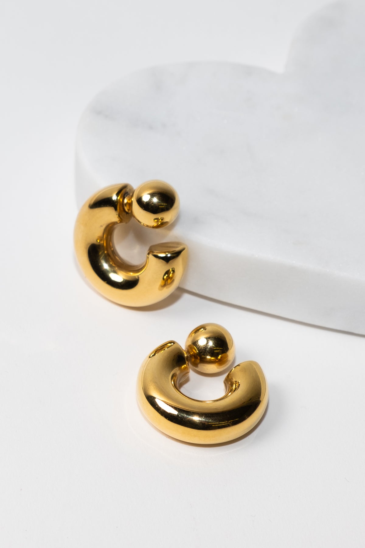 Chloe Reversible Hoops