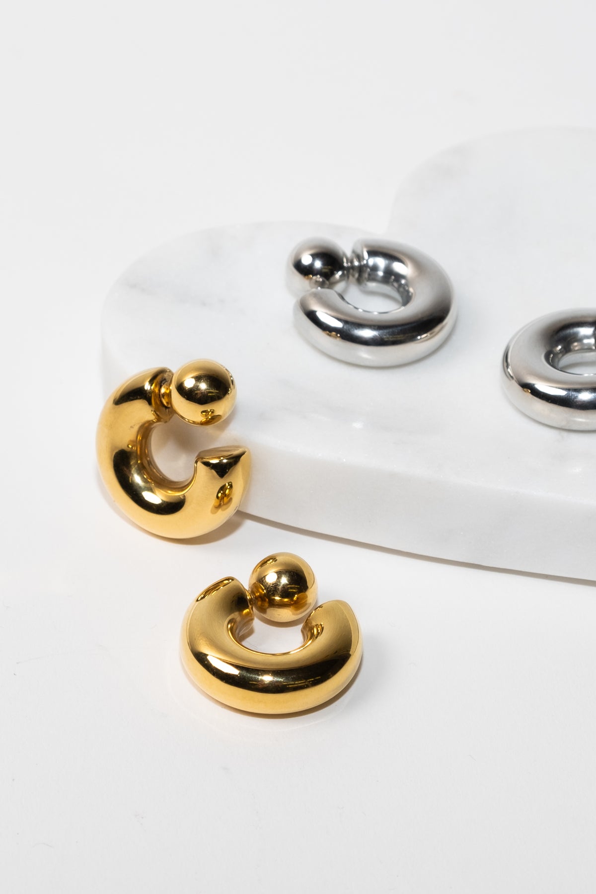 Chloe Reversible Hoops