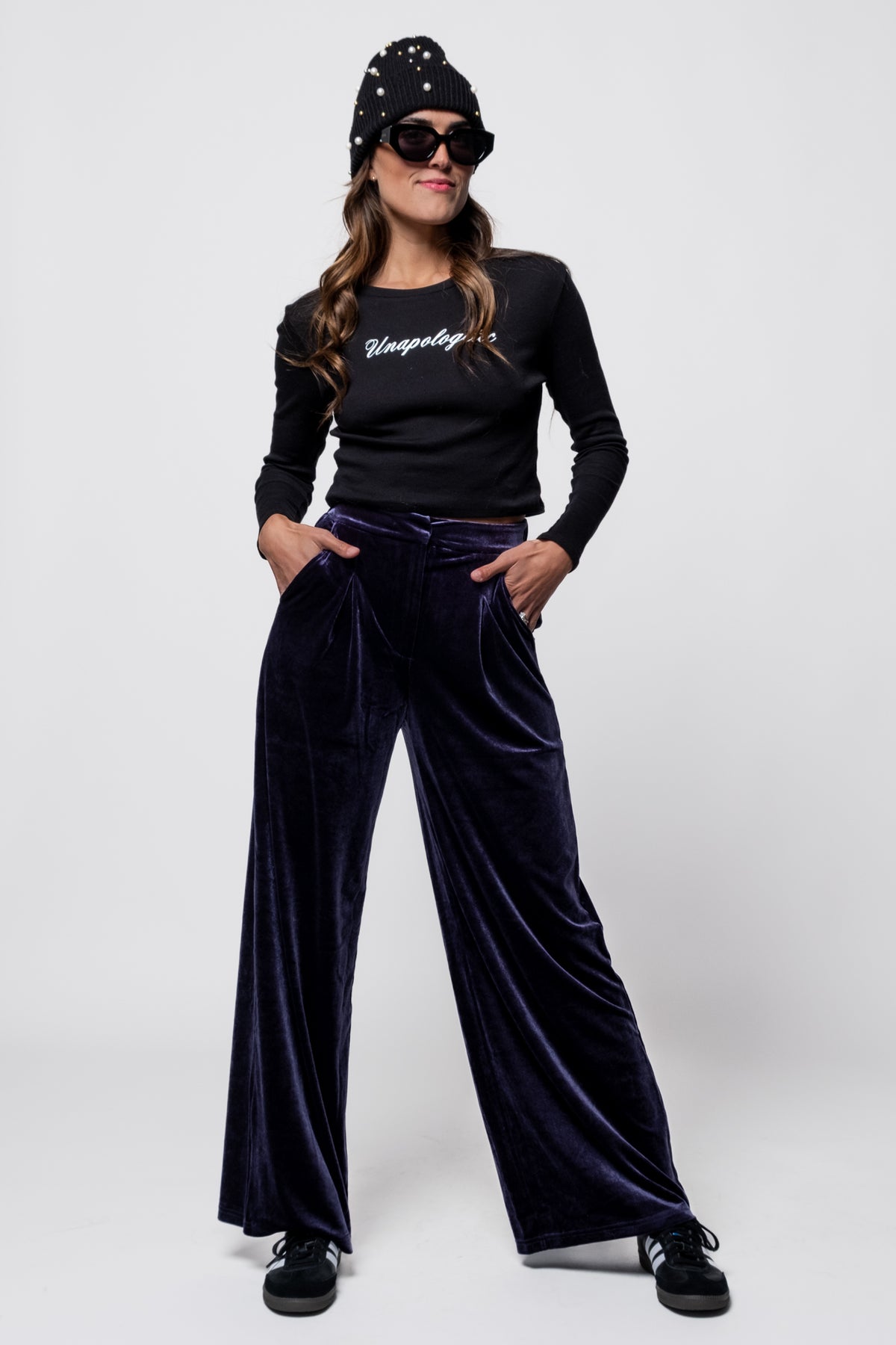 MINKPINK Nisha Velvet Pants