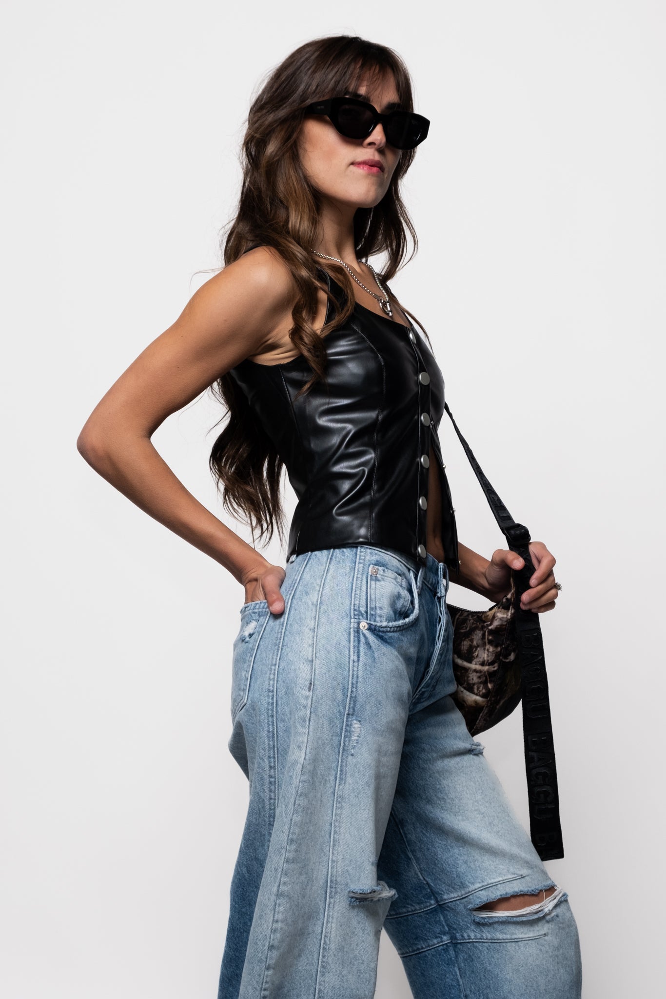 Marlie Leather Vest