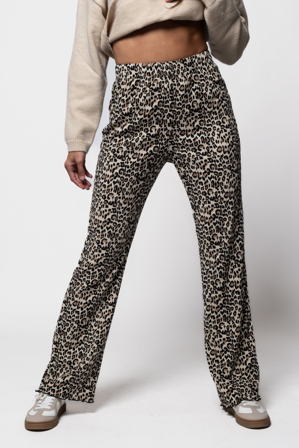 Purrfect Plisse Pants