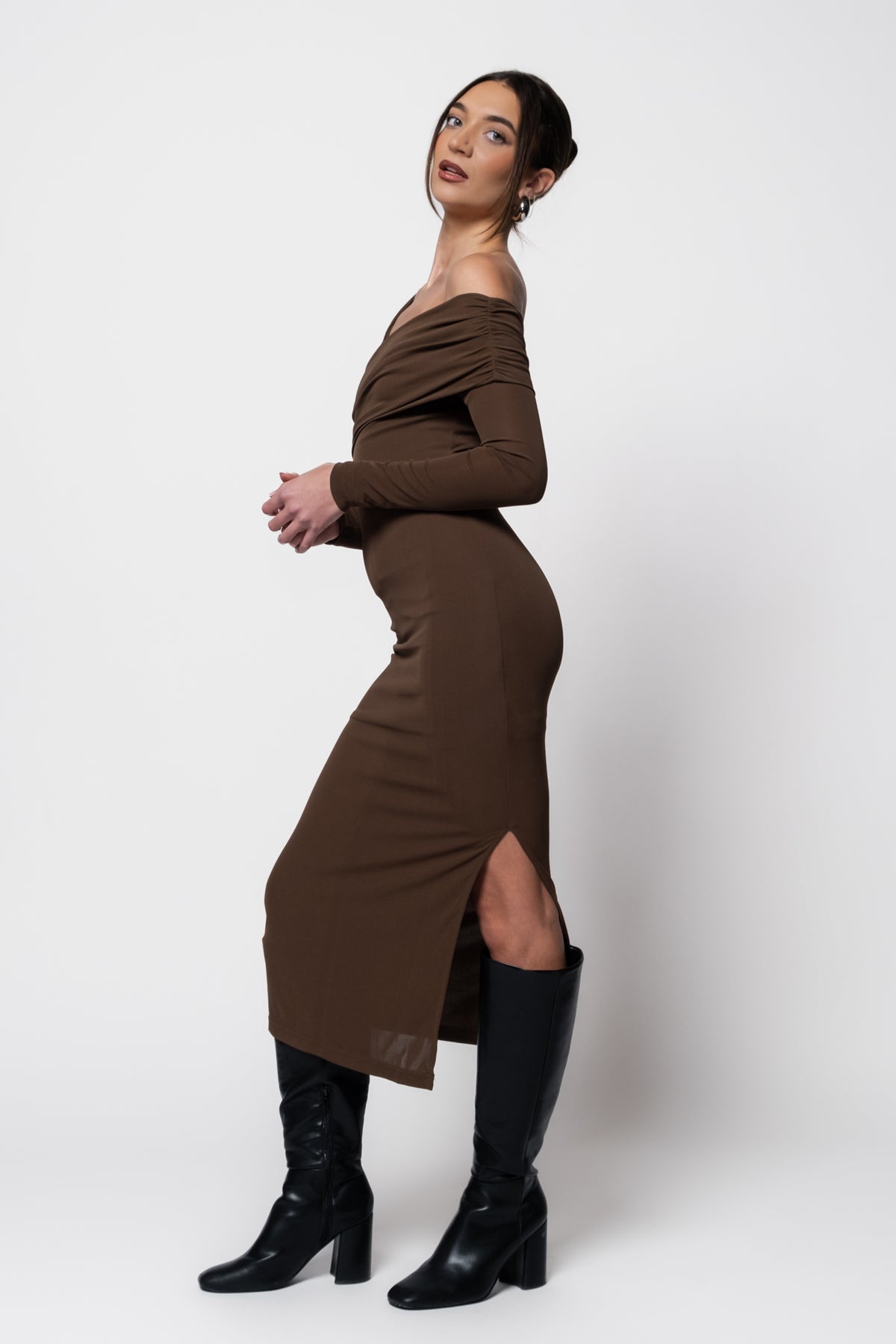 Steve Madden Bevelyn One Shoulder Bodycon