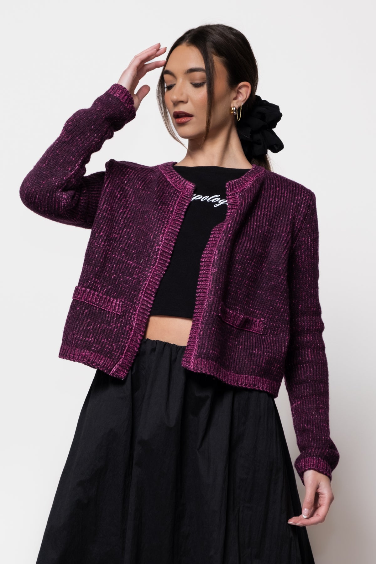 Steve Madden Emelia Structured Cardigan