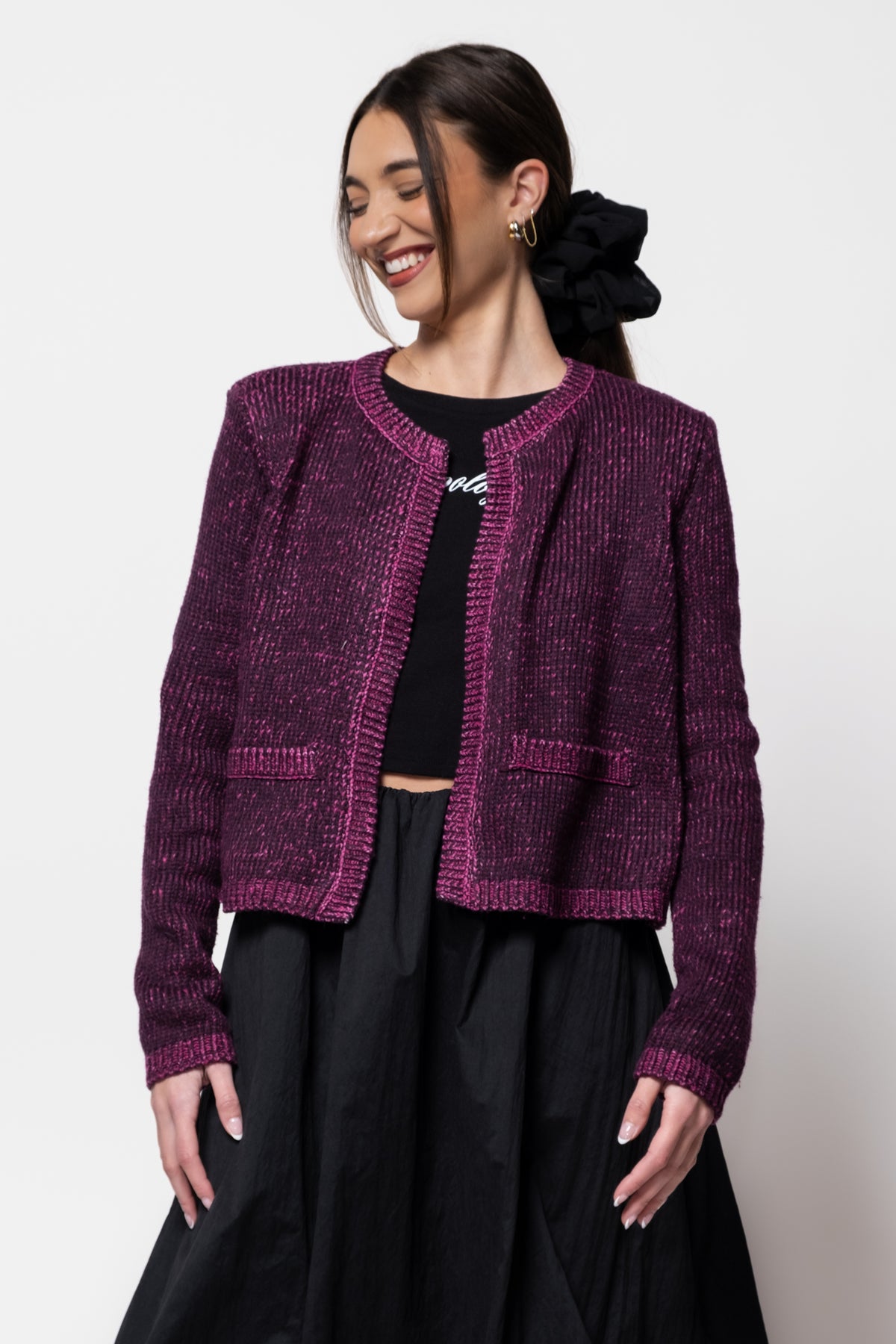 Steve Madden Emelia Structured Cardigan