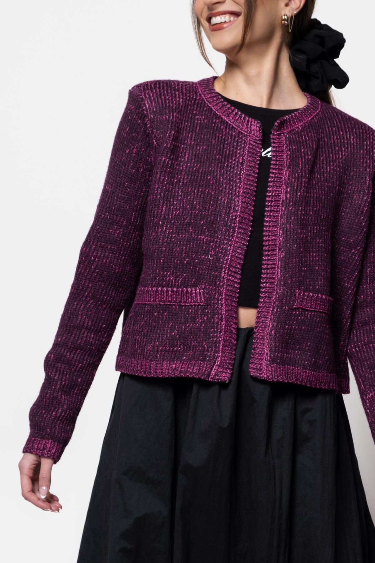 Steve Madden Emelia Structured Cardigan