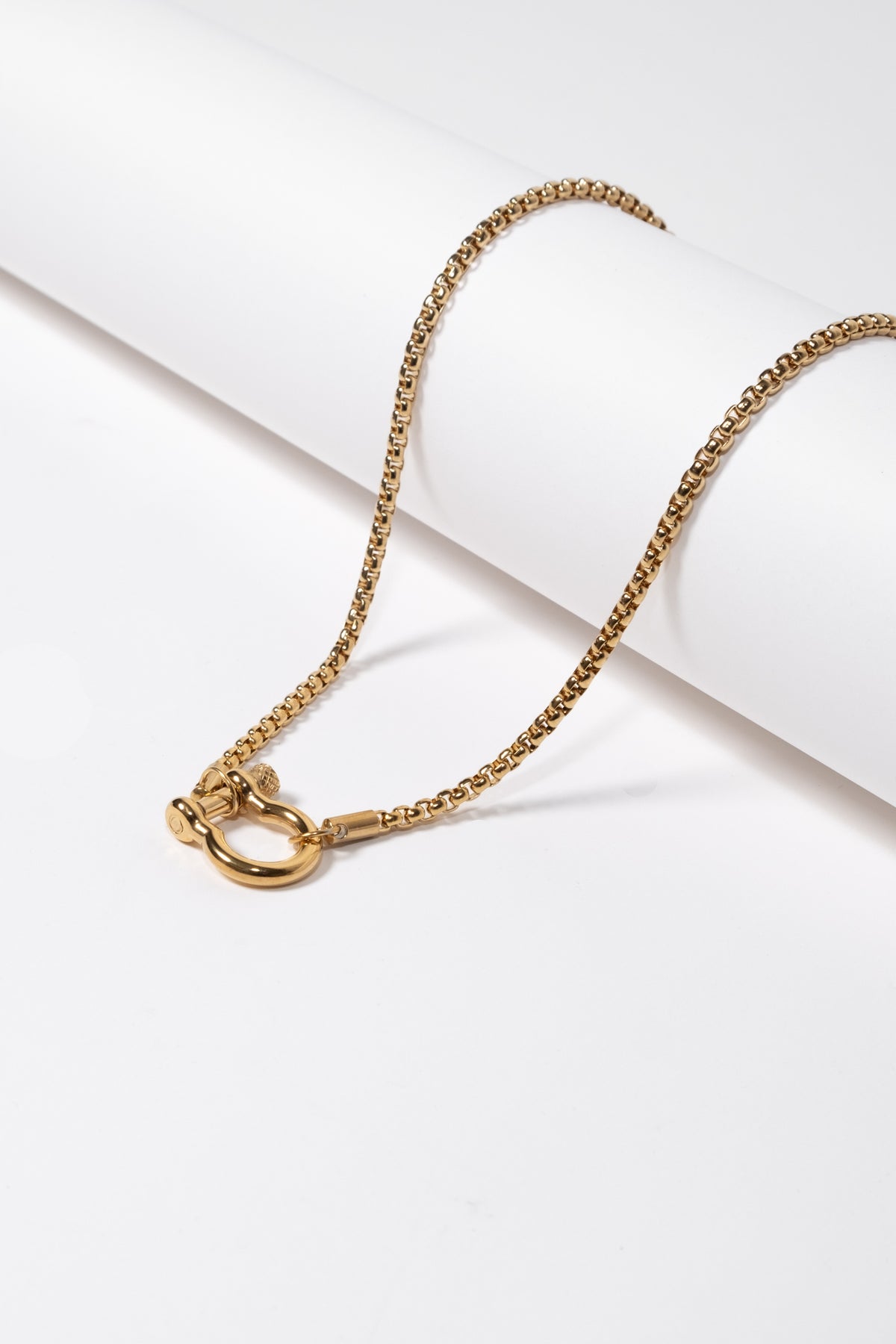 On Lock Pendant Necklace