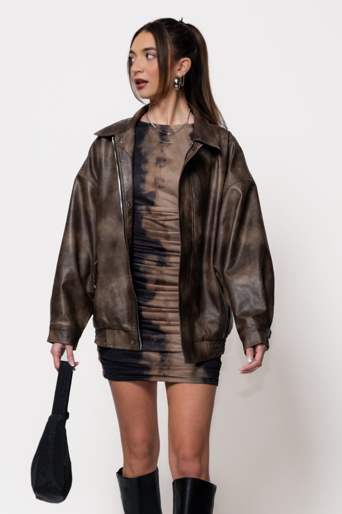 Blaze It Boyfriend Bomber Jacket
