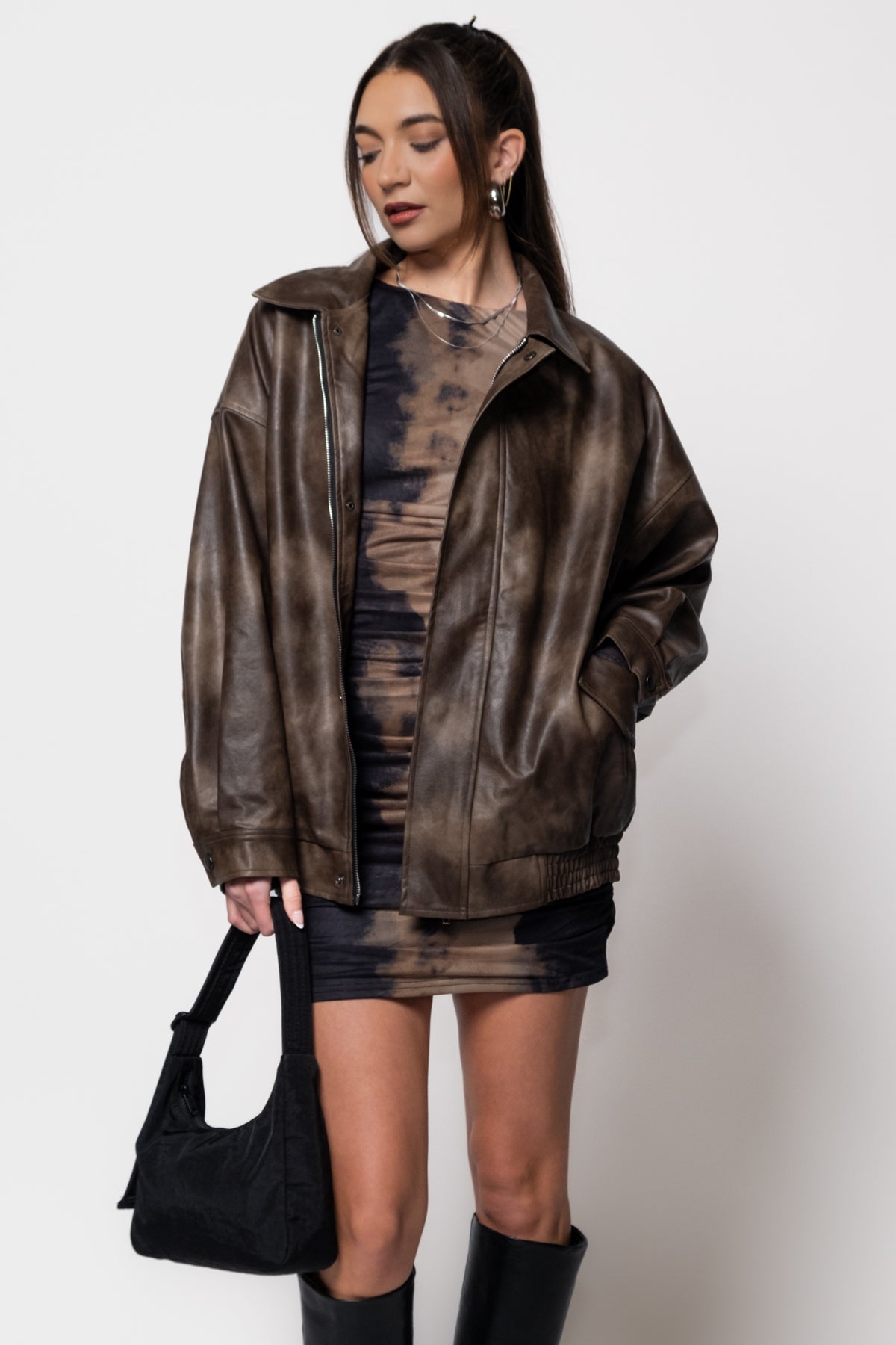 Blaze It Boyfriend Bomber Jacket