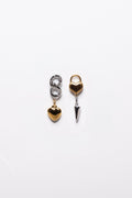 Locked and Loaded Mismatched Earrings