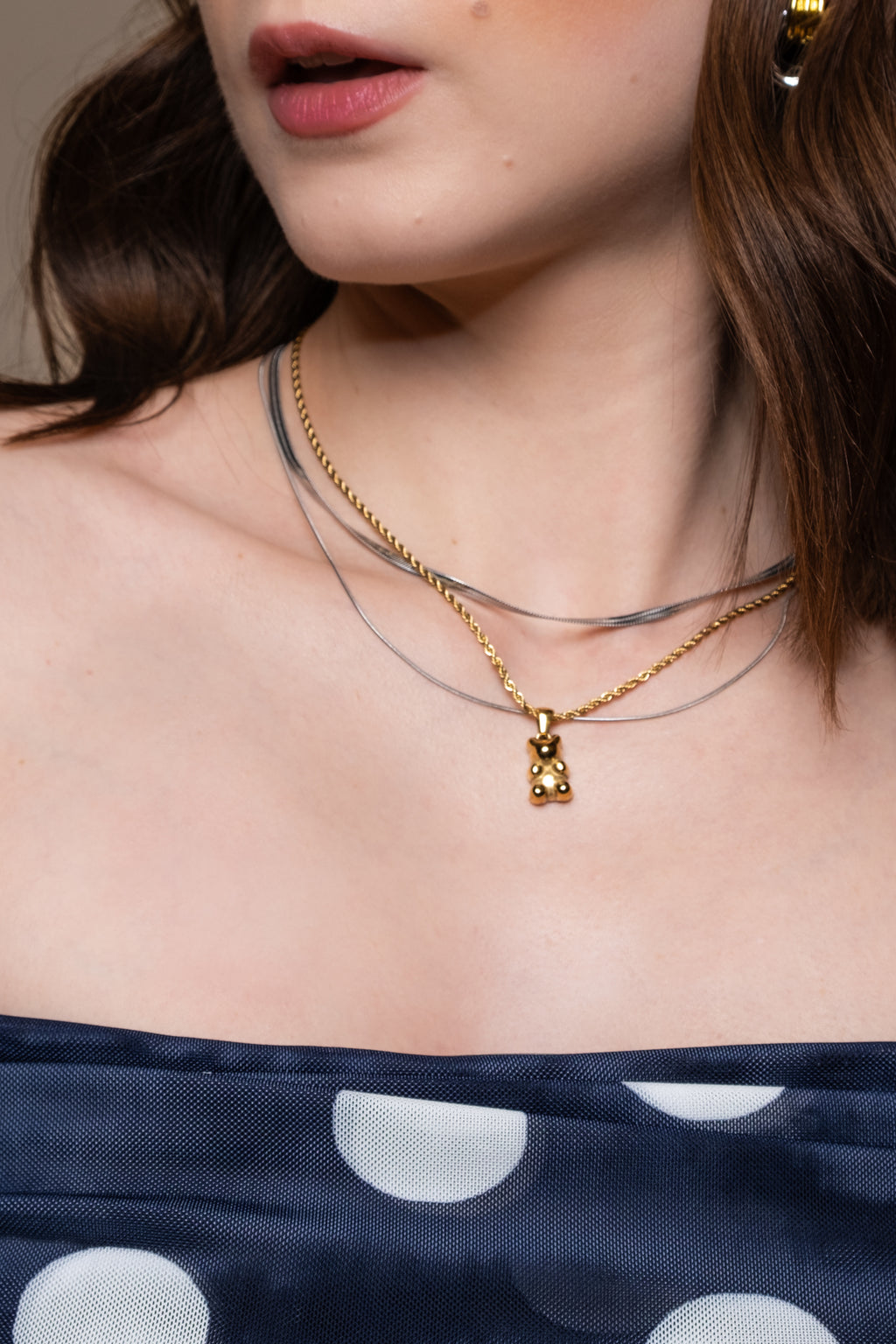Duo Dainty Layered Chain Necklace