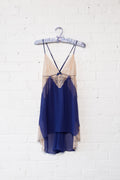 Victoria's Secret Sheer Lace Trim Mini Slip