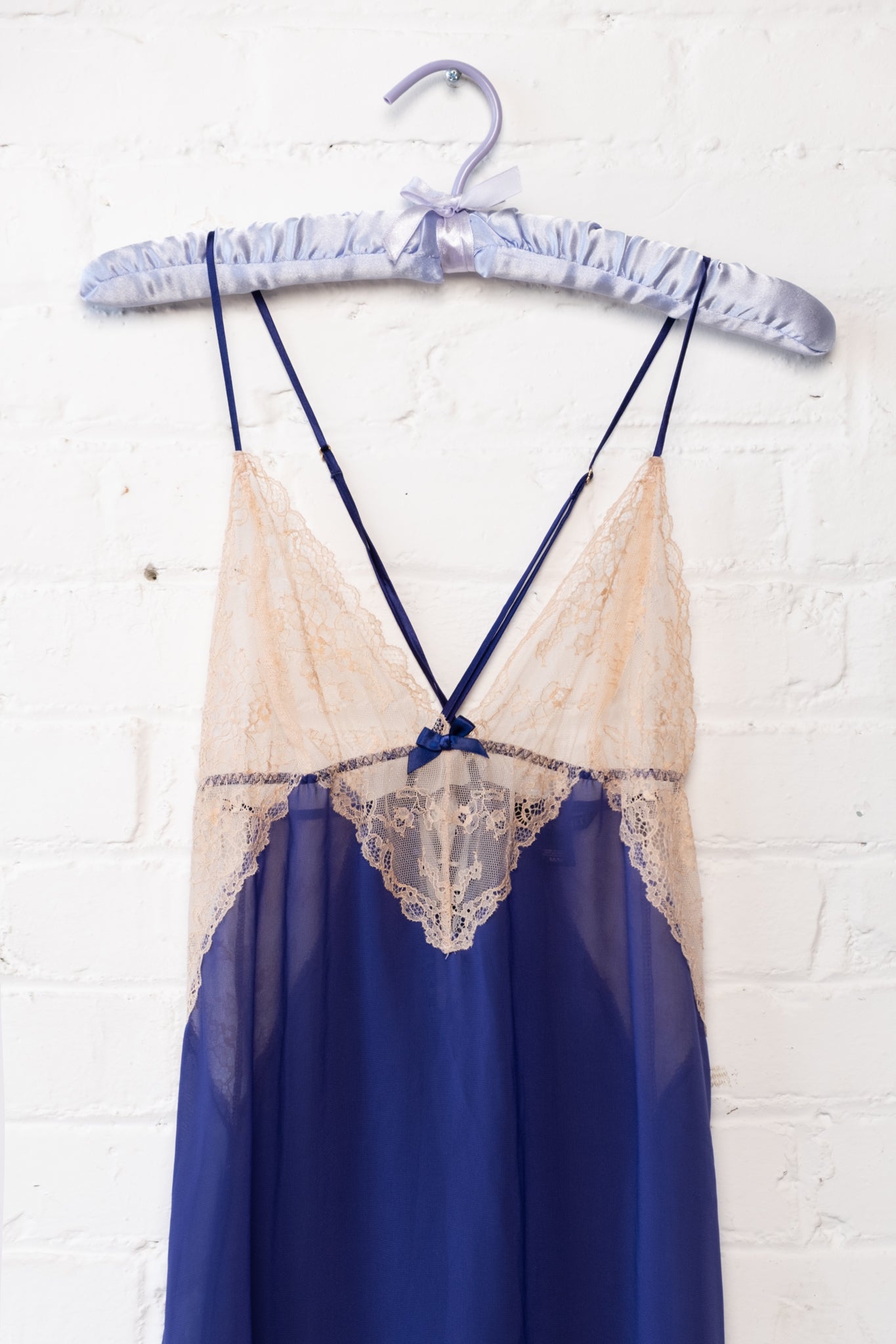 Victoria's Secret Sheer Lace Trim Mini Slip
