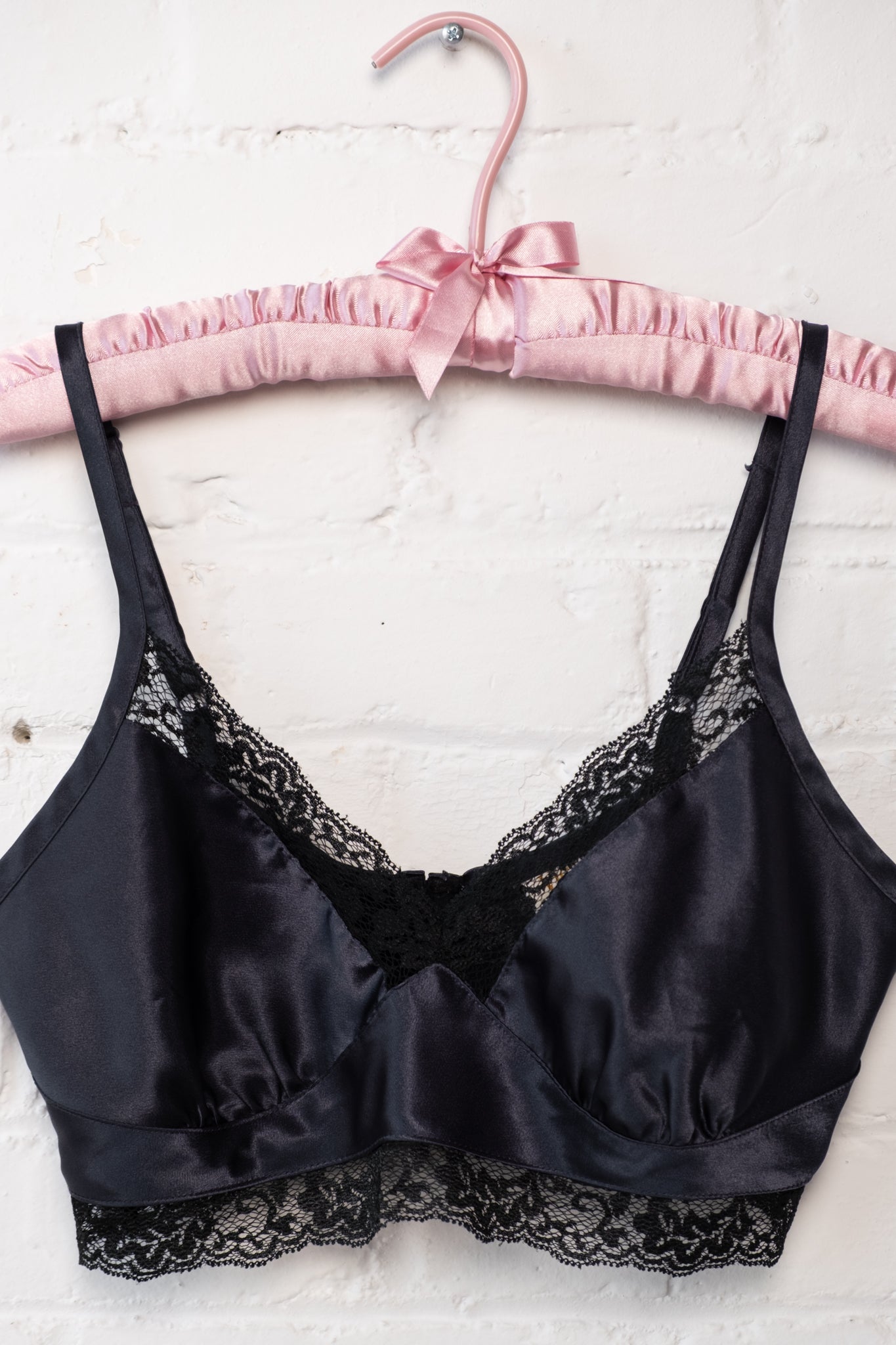 Victoria's Secret Gold Label Satin Bralette