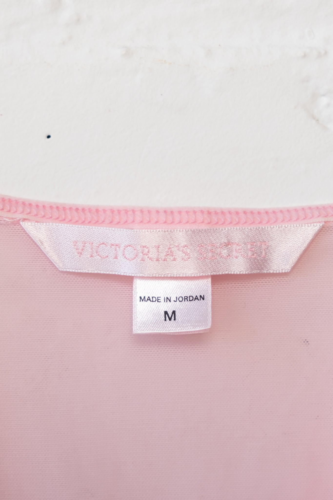 Victoria's Secret Sheer Pink Babydoll Cami Top