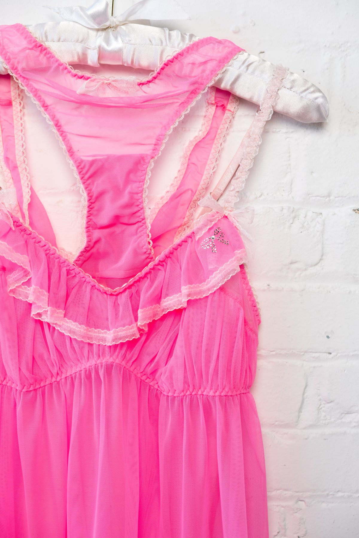 Victoria's Secret Sheer Y2K Babydoll Teddy Set