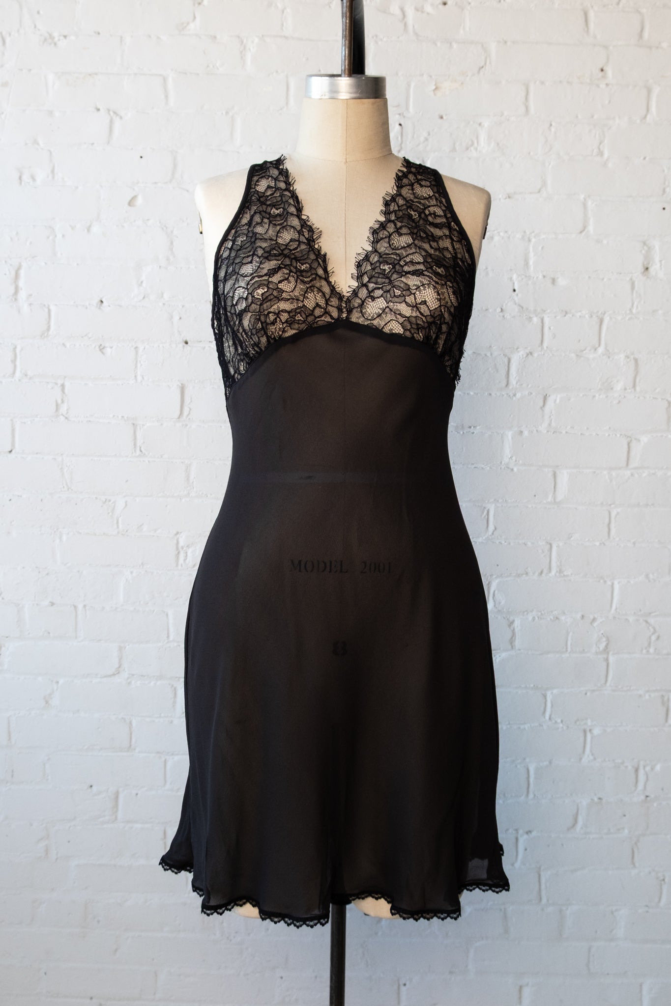 Victoria's Secret Silk Cross Back Slip