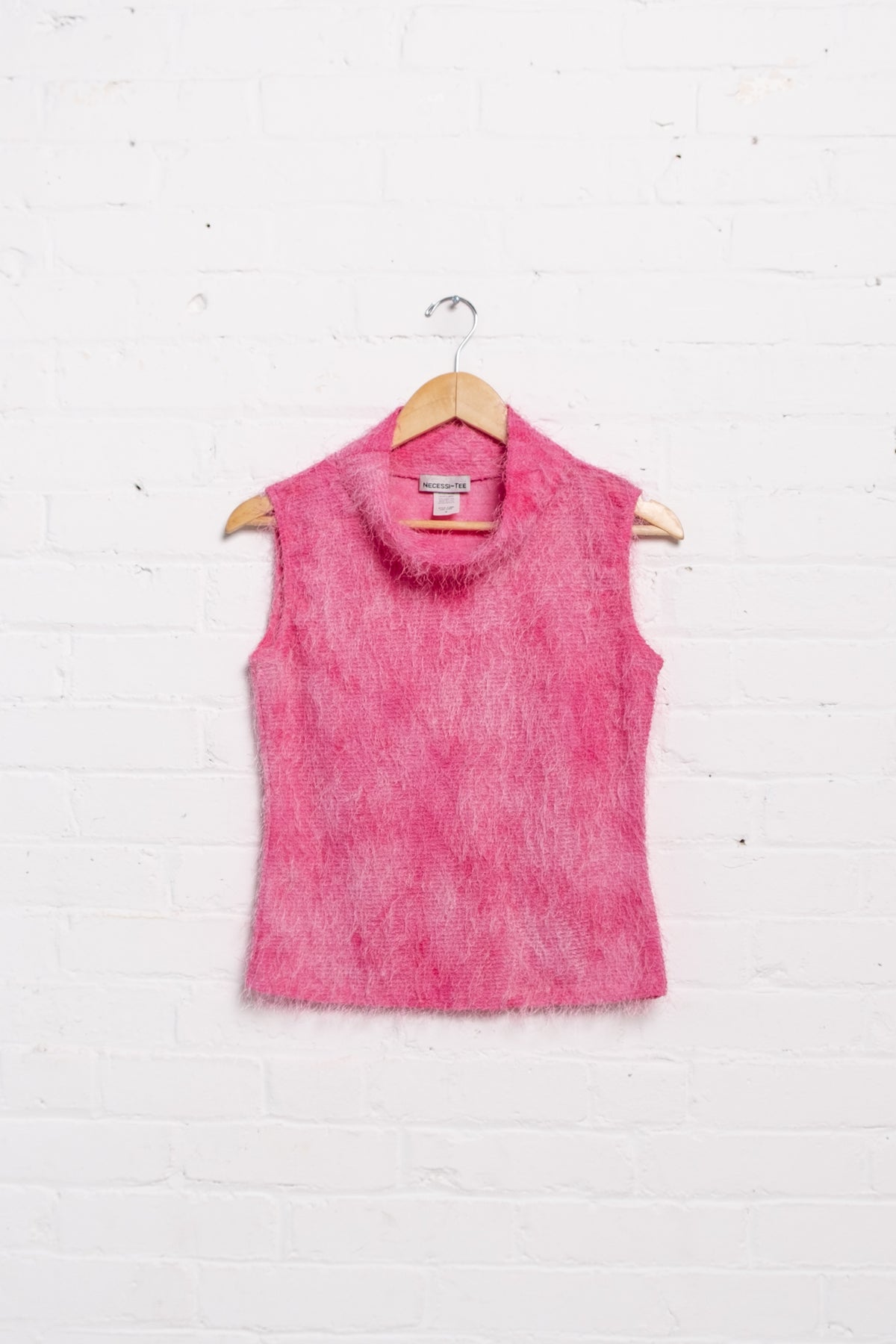 Necessi-Tee Eyelash Knit Sleeveless Top