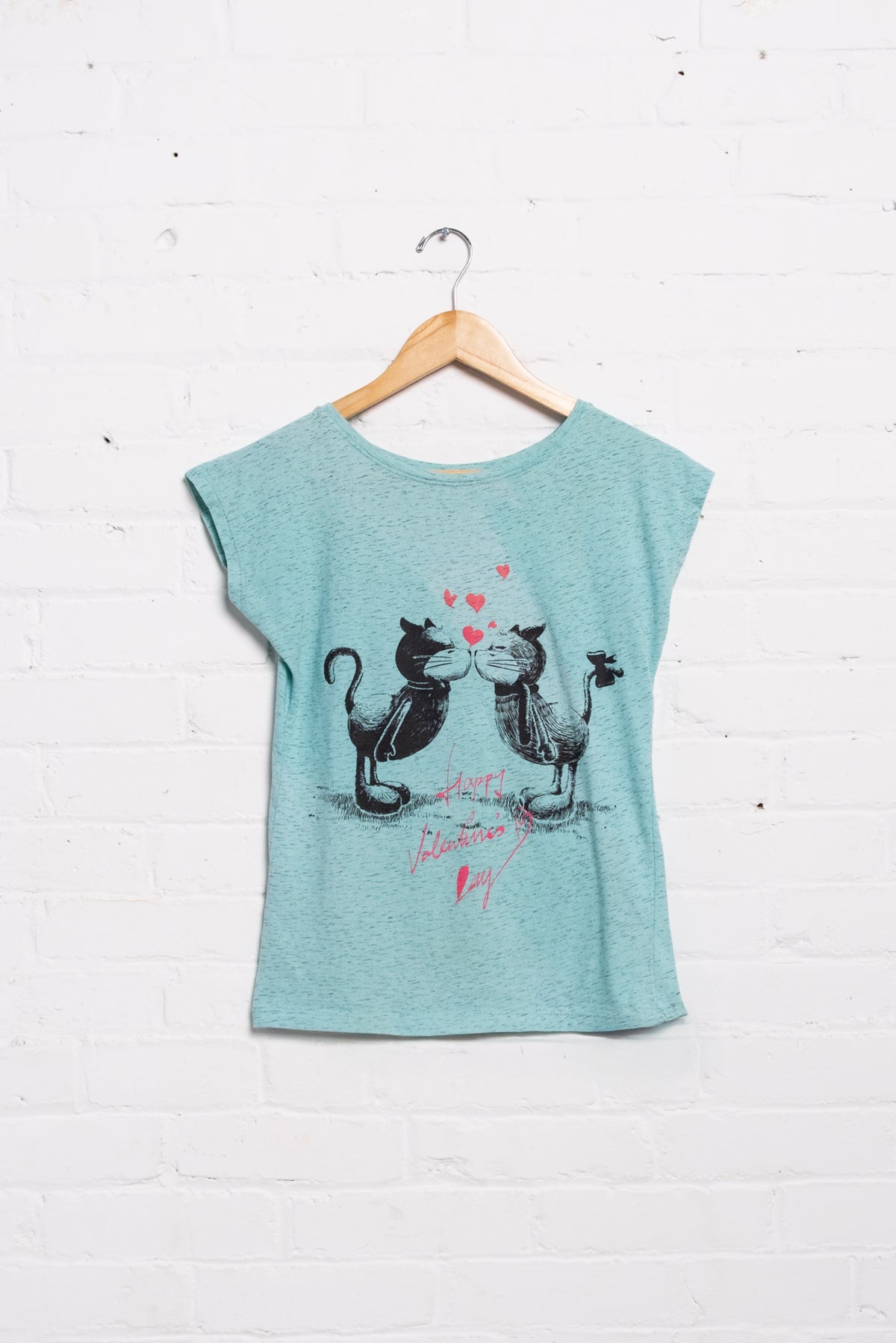 80s Valentine Graphic Raglan Tee