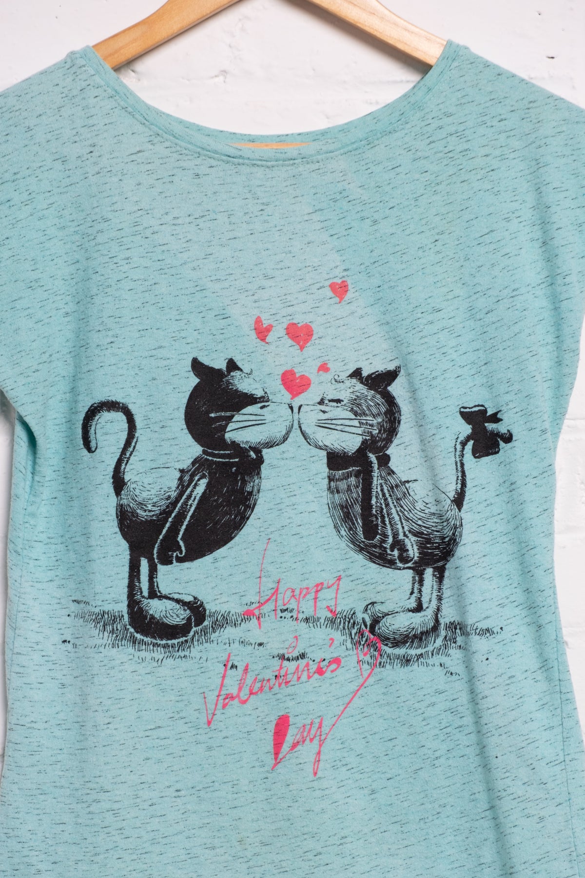 80s Valentine Graphic Raglan Tee