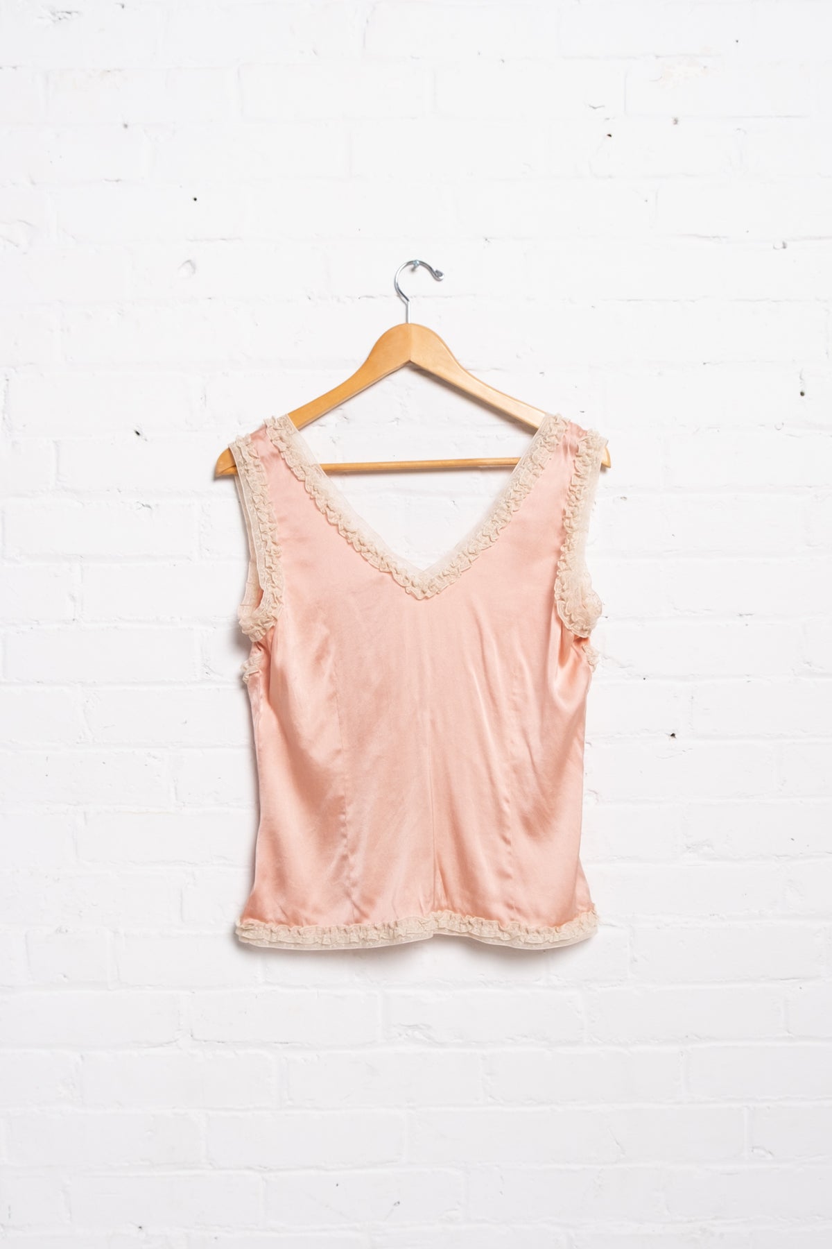 Romantic Beaded Silk Top