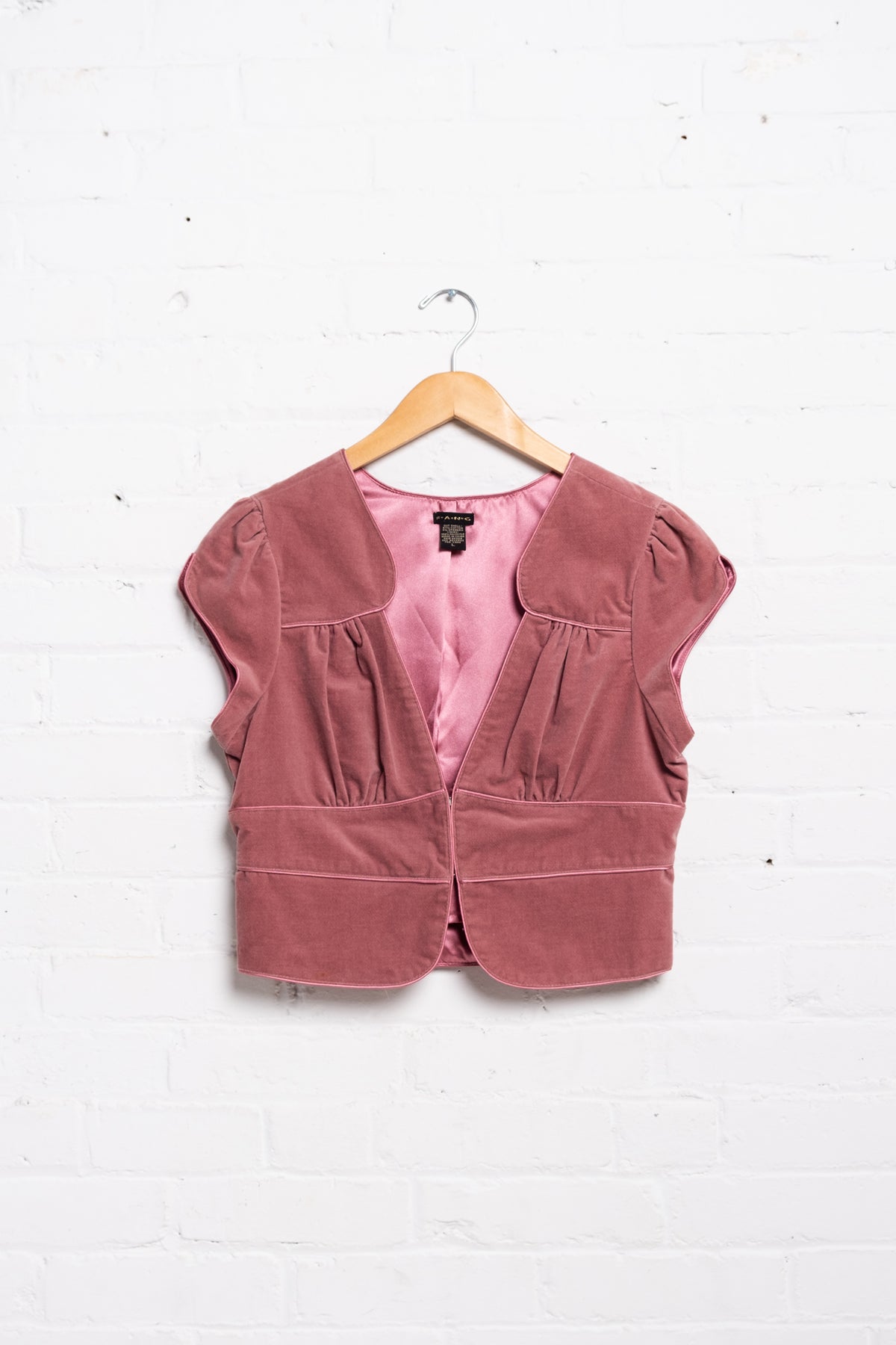 Fang Velvet Bolero Jacket