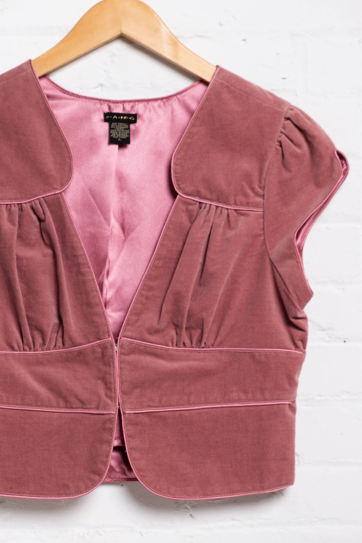 Fang Velvet Bolero Jacket