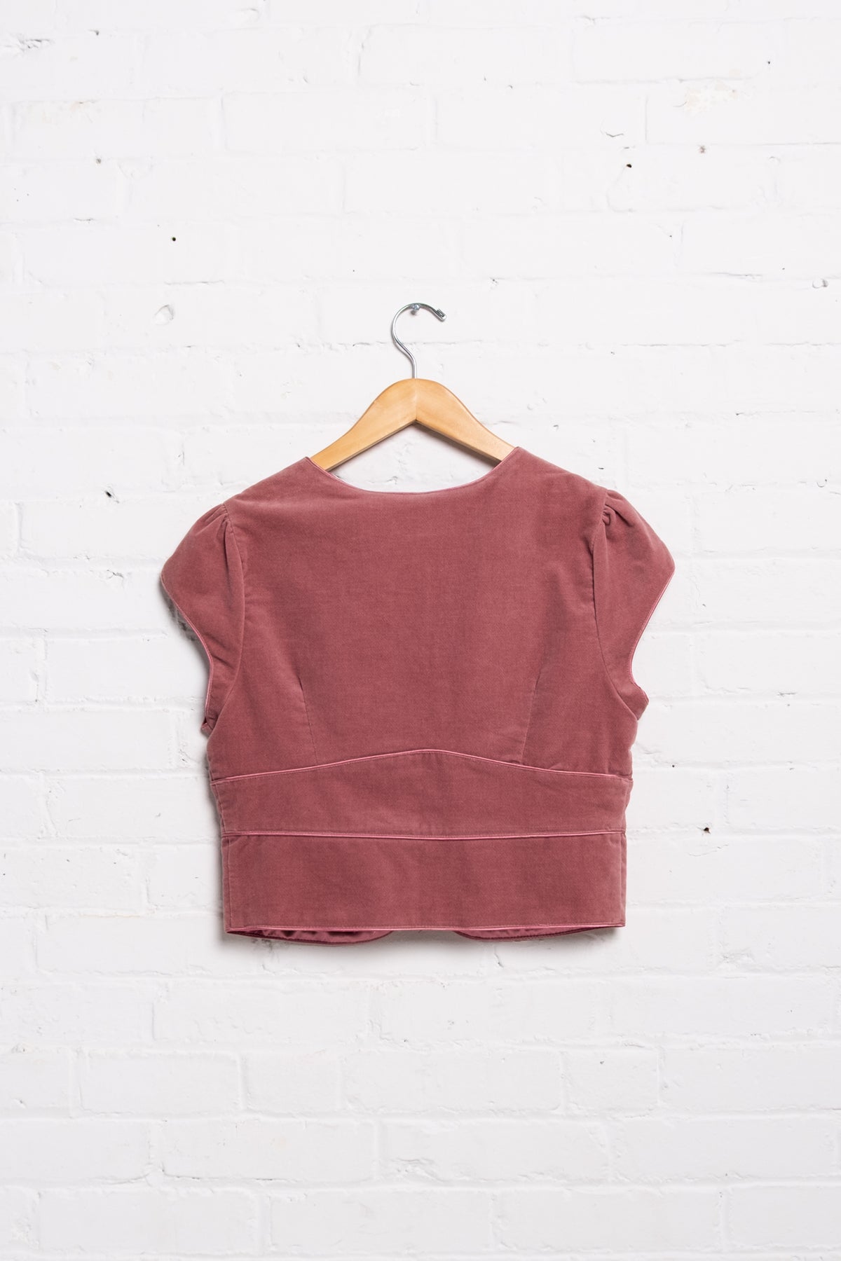 Fang Velvet Bolero Jacket