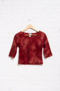 Eyelash Knit Slim Fit Top