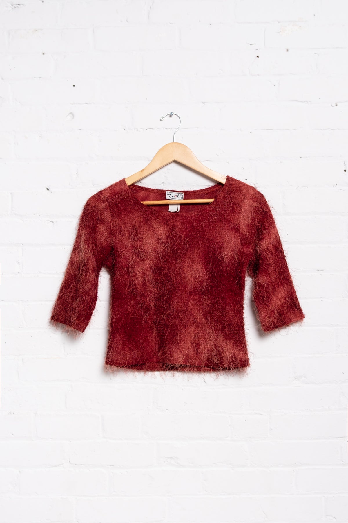 Eyelash Knit Slim Fit Top