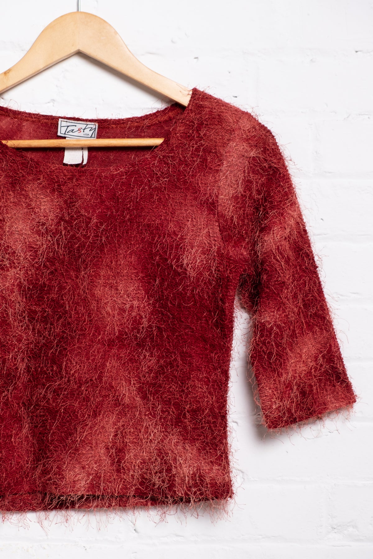 Eyelash Knit Slim Fit Top