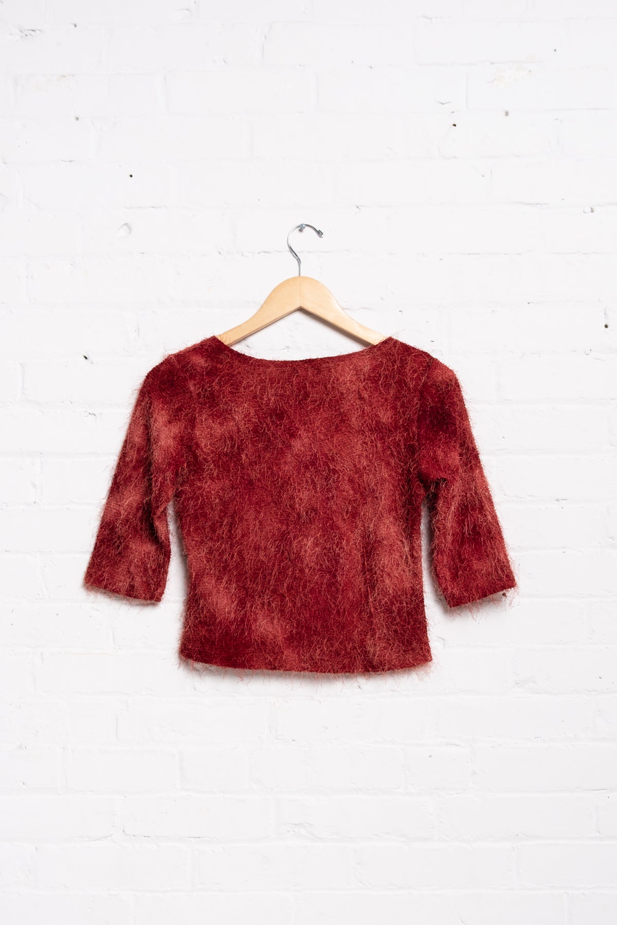 Eyelash Knit Slim Fit Top