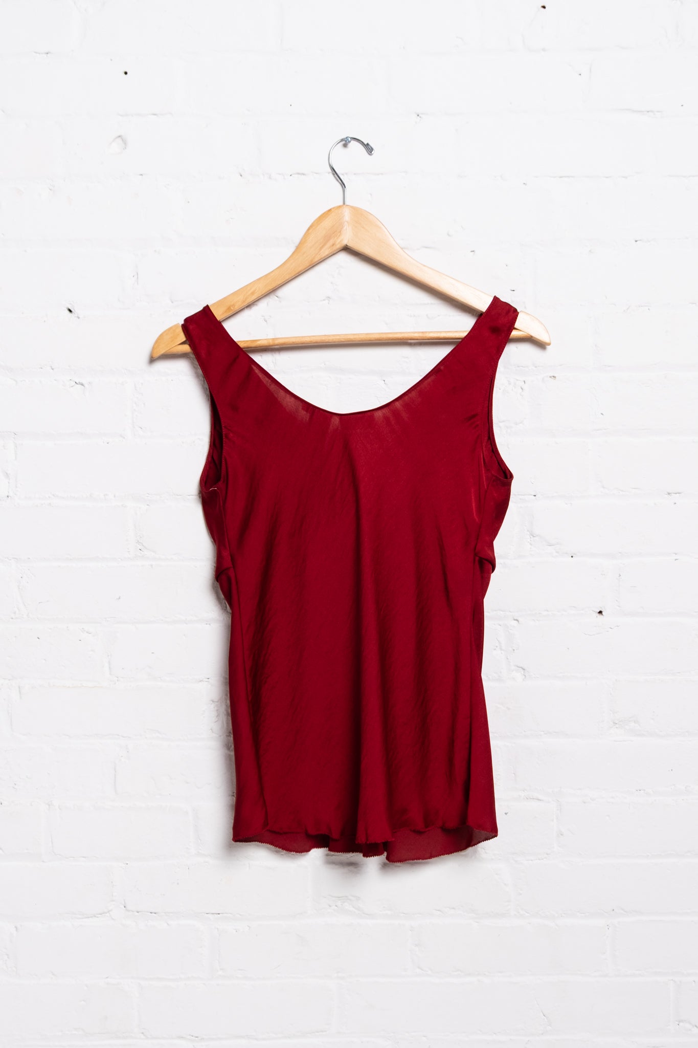 Rosette Satin Tank